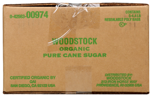 Woodstock Foods Sugar Pure Cane Organic