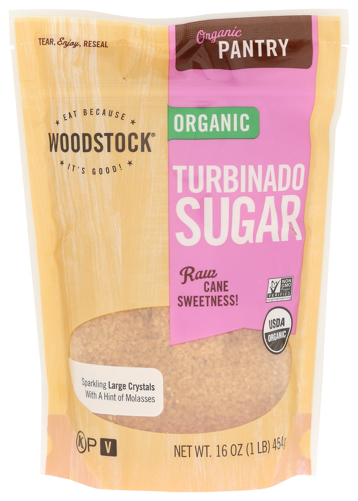 Woodstock Foods Sugar Turbinado
