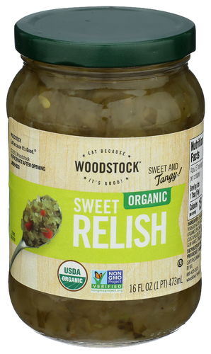 Woodstock Foods Relish Sweet Organic