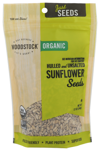 Woodstock Foods Seeds Sunflower Raw Shld