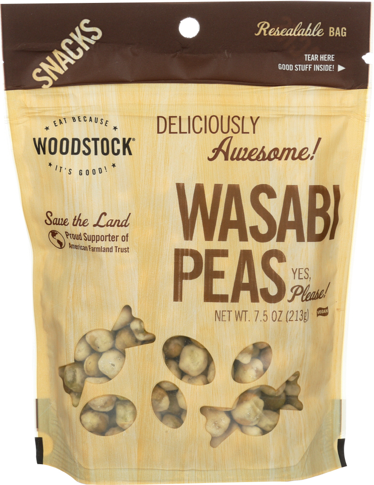 Woodstock Foods Peas Wasabi