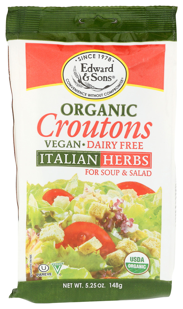 Edward & Sons Crouton Italian Herb Organic