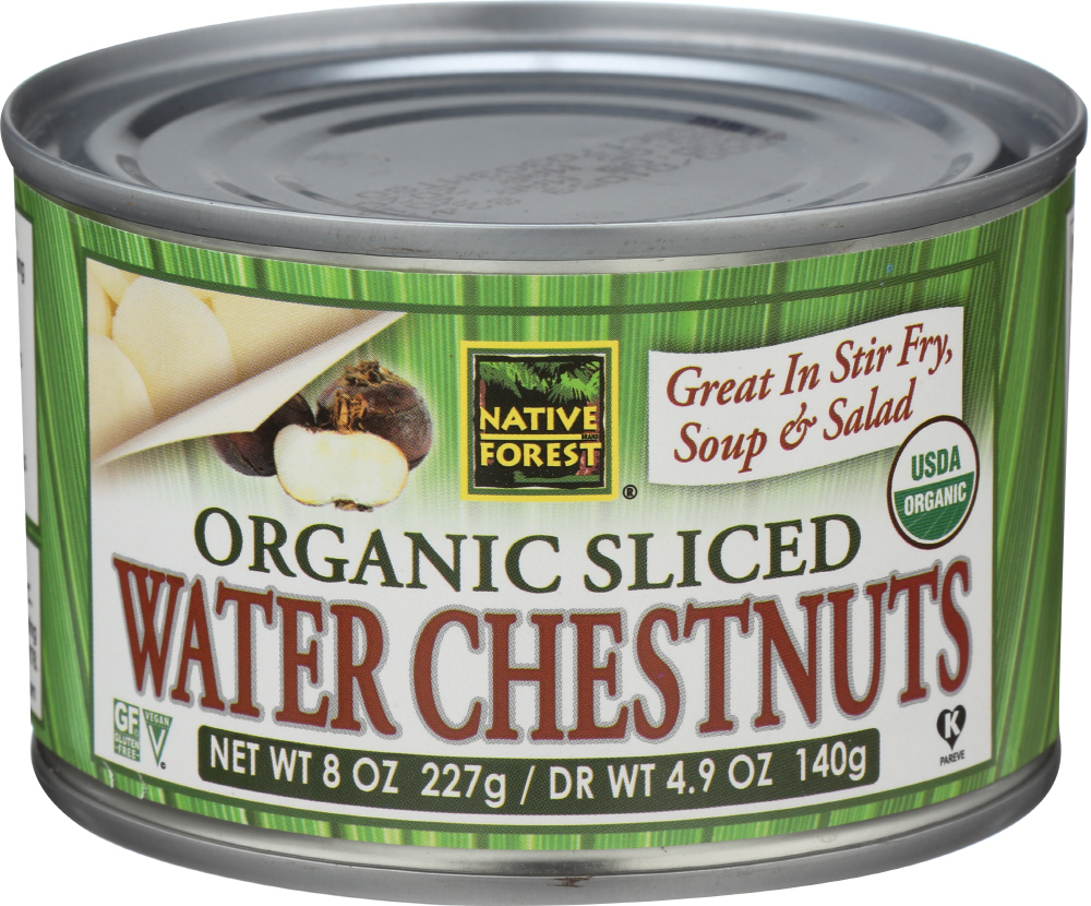 Native Forest Waterchestnut Slcd Organic, 8 oz