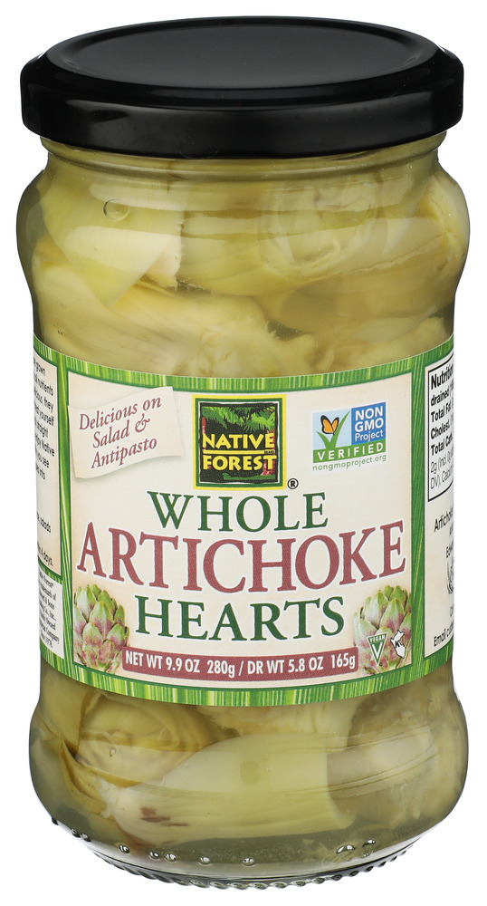 Native Forest Artichoke Hrts Whole Gluten Free