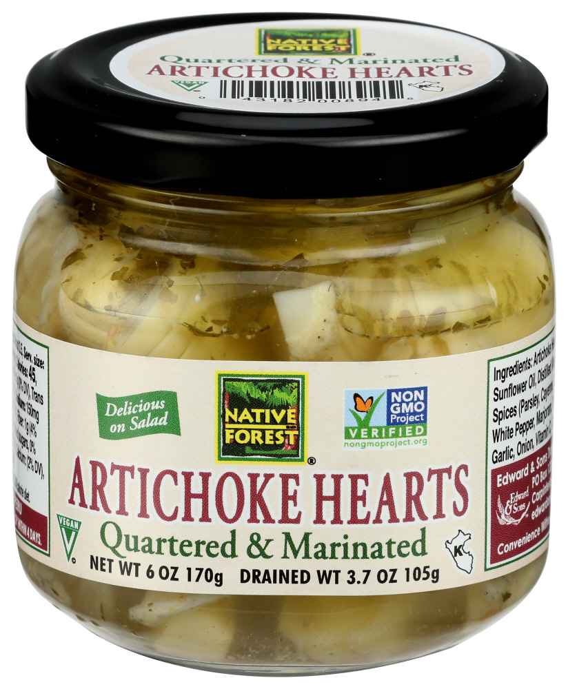 Native Forest Artichoke Hrts Mrntd Gluten Free