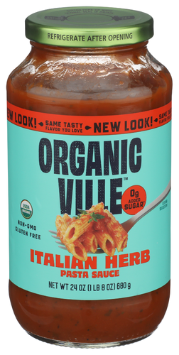 Organic Ville Sauce Pasta Italian Herb