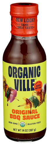 Organic Ville Sauce BBQ Original Organic