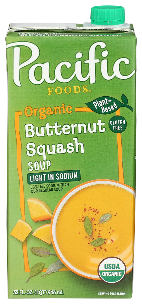 Pacific Foods Soup Lsodium Bttrnt Sqsh Organic