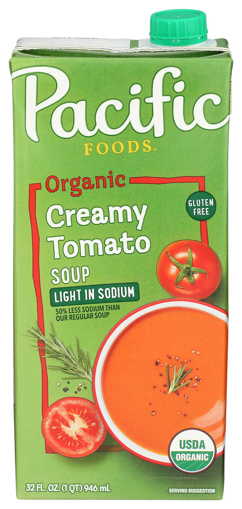 Pacific Foods Soup Lsodium Creamy Tamari Organic, 32 oz