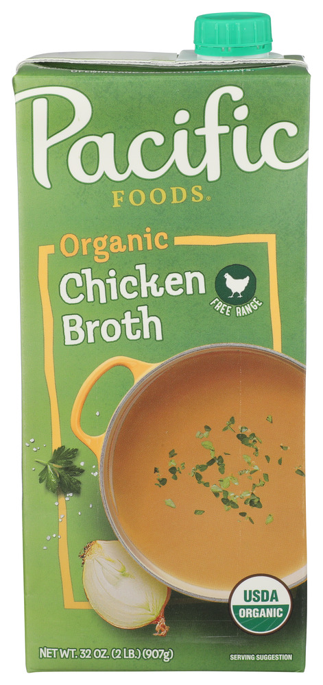 Pacific Foods Broth Chicken Frange Organic Gluten Free