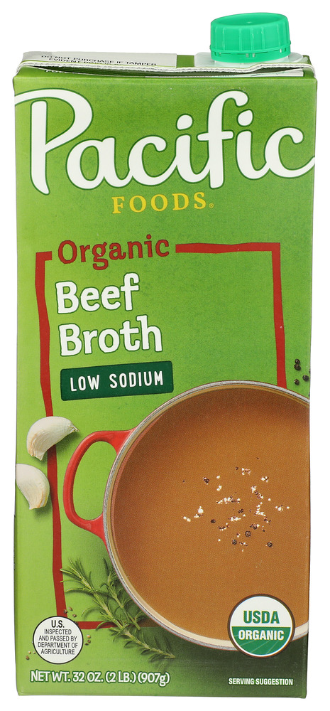 Pacific Foods Broth Beef Low Sodium Organic