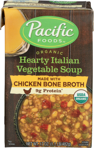 Pacific Foods Soup Italian Vegetable Bone Br Organic