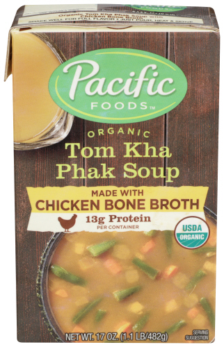 Pacific Foods Soup Tom Kha Bone Br Organic, 17 oz