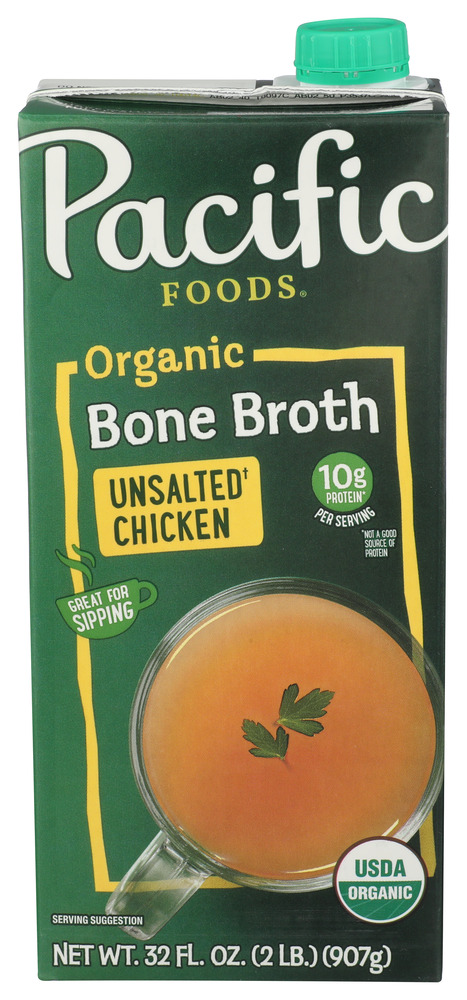 Pacific Foods Bone Broth Chicken Organic, 32 oz