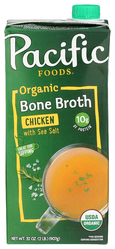Pacific Foods Bone Broth Salted Chic Organic