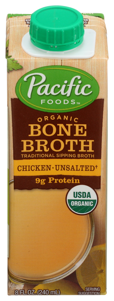 Pacific Foods Bone Broth Chicken Organic, 8 oz