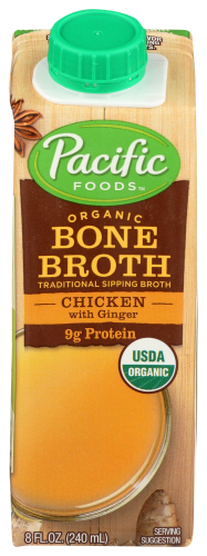 Pacific Foods Bone Broth Chckn Ginger Organic