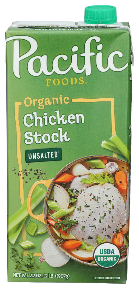 Pacific Foods Stock Chicken Unsltd Organic