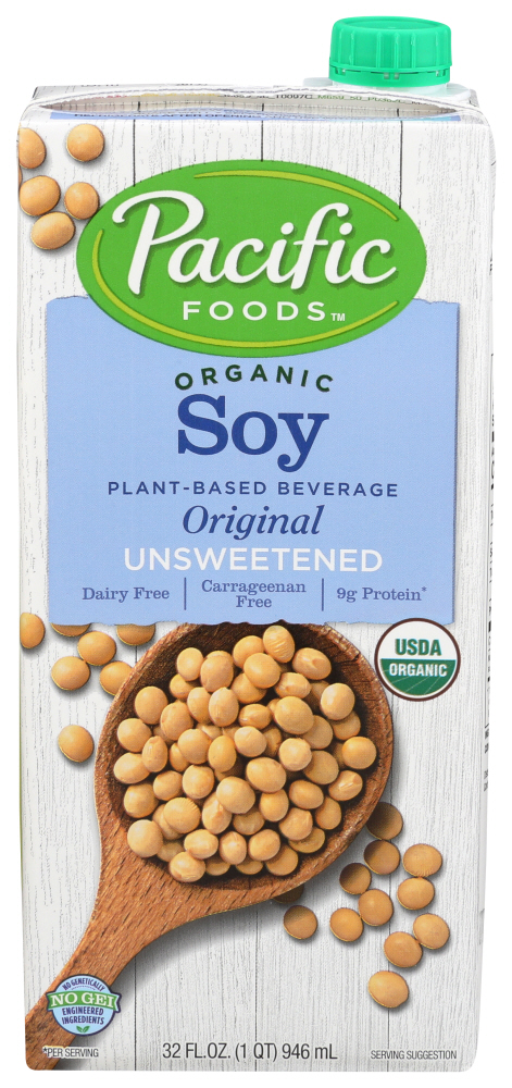 Pacific Foods Beverage Soy Original Unswtnd