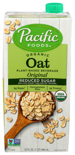 Pacific Foods Milk Oat Reduced Sugar