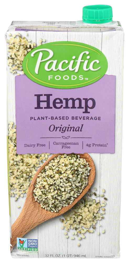 Pacific Foods Hemp Milk Original, 32 fl oz