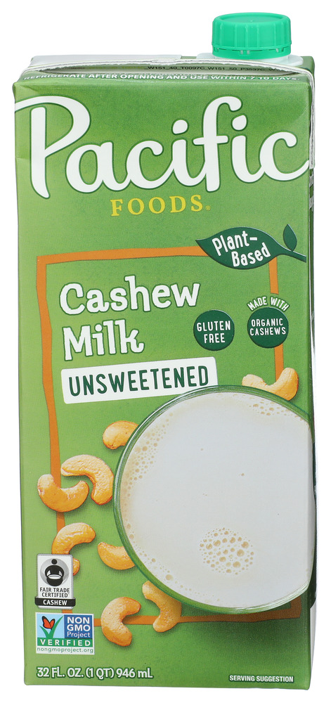 Pacific Foods Non Dairy Cashew Unsweetened