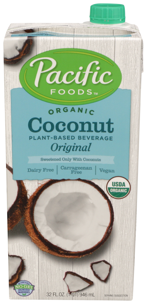 Pacific Foods Beverage Coconut Original Nd