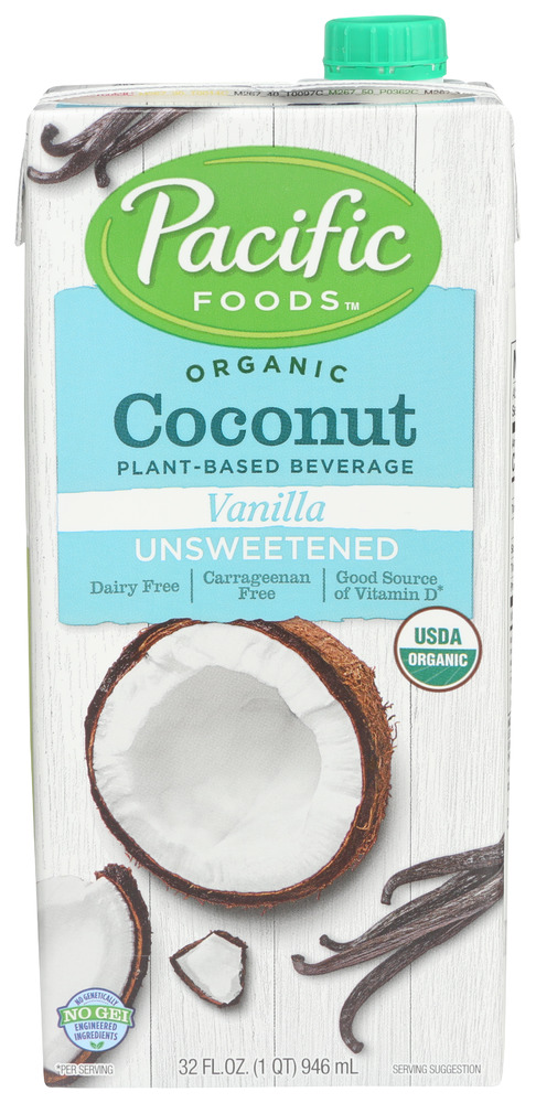 Pacific Foods Coconut Unsweetened Vanilla Organic