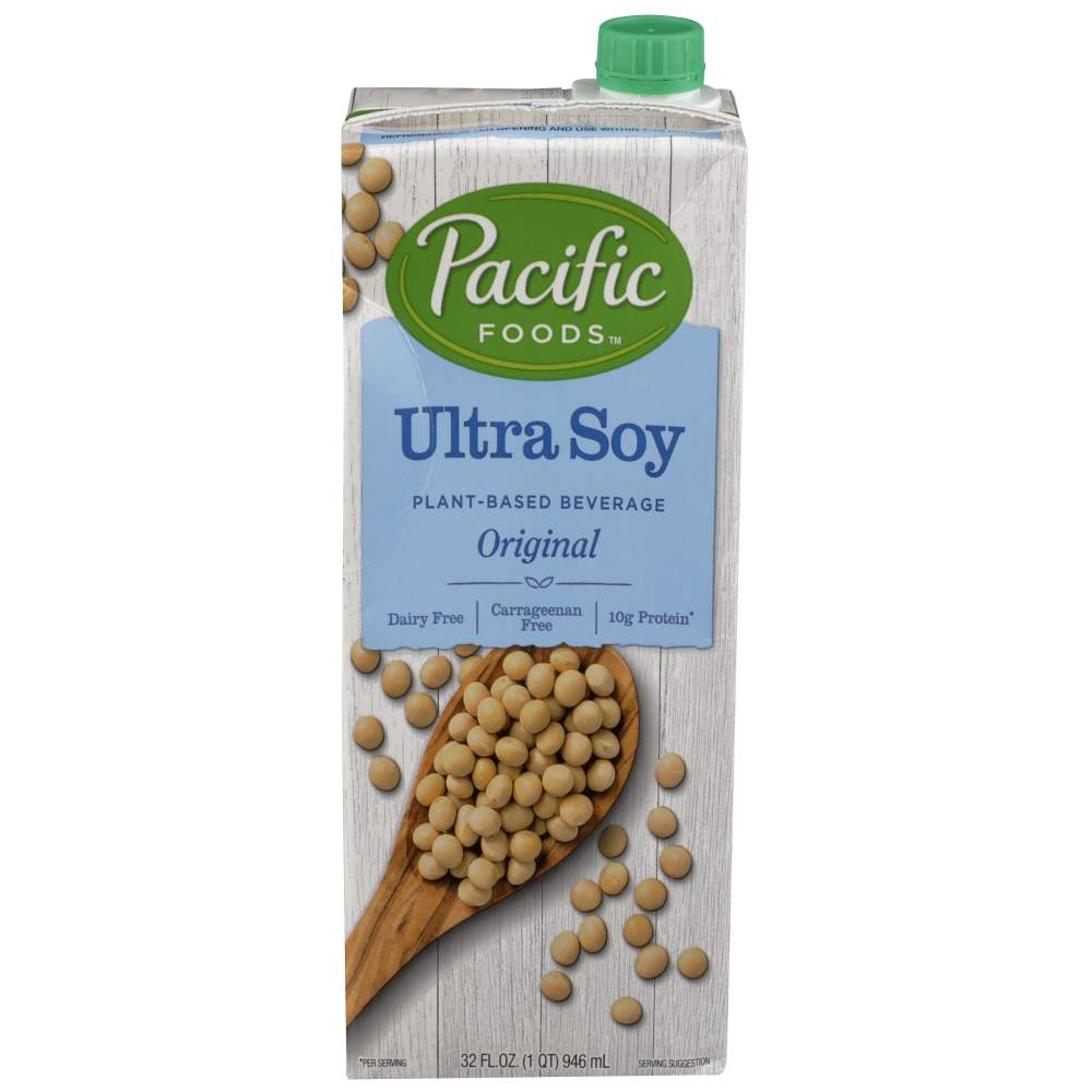 Pacific Foods Beverage Soy U Plain Lf