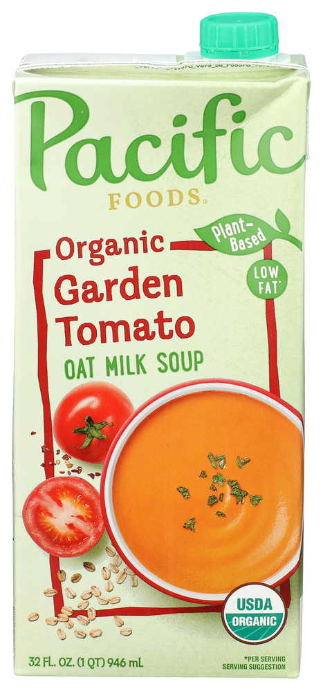 Pacific Foods Soup Oat Milk Grdn Tom Organic