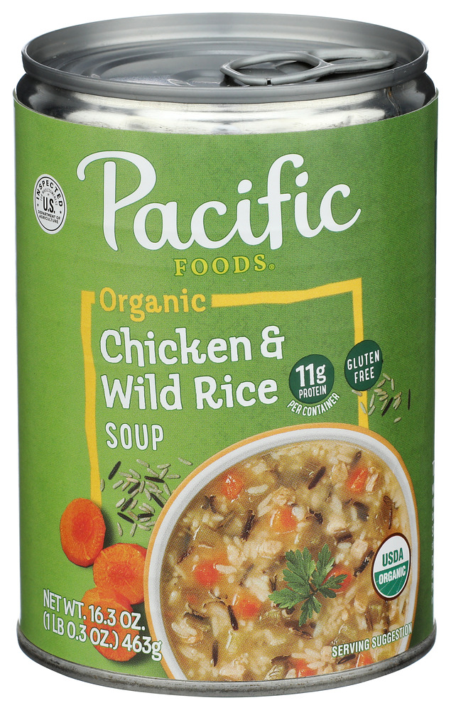 Pacific Foods Soup Chicken Wild Rice