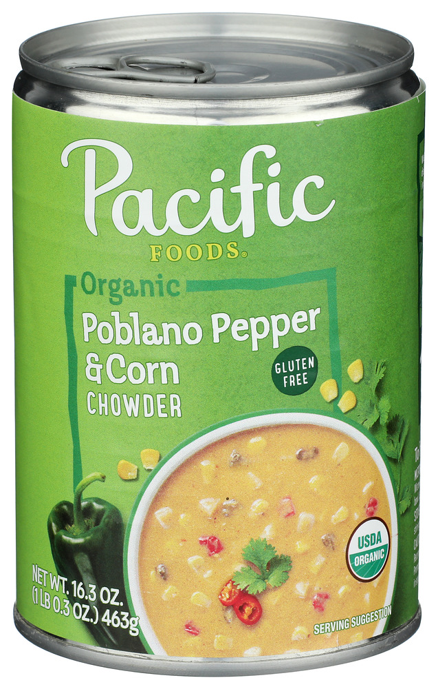 Pacific Foods Soup Poblano Corn Chowder