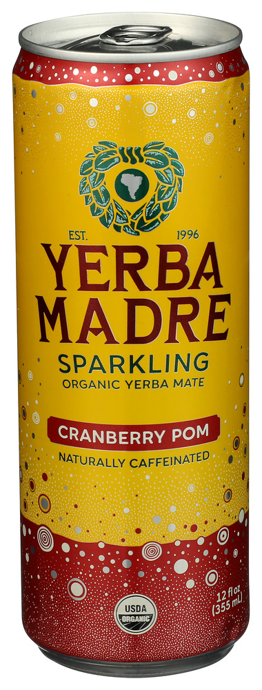 Guayaki Yerba Mate Yerba Mate RTD Sparkling Crnbry Pmgrn