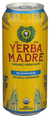 Guayaki Yerba Mate Yerba Mate RTD Bluphria Organic, 15.5 fl oz