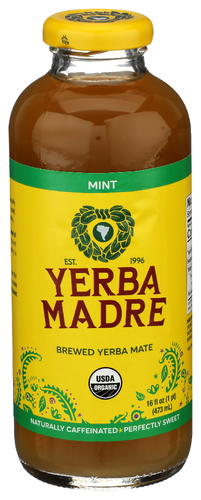 Guayaki Yerba Mate Yerba Mate RTD Mint Terere Organic, 16 fl oz