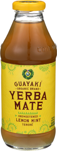 Guayaki Yerba Mate Yerba Mate RTD Mint Lemon Unsw Terer