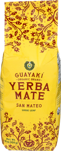 Guayaki Yerba Mate Sanmteo Yerba Mate Loose Organic