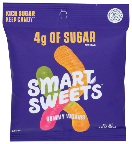 SmartSweets Gummy Candy Worms