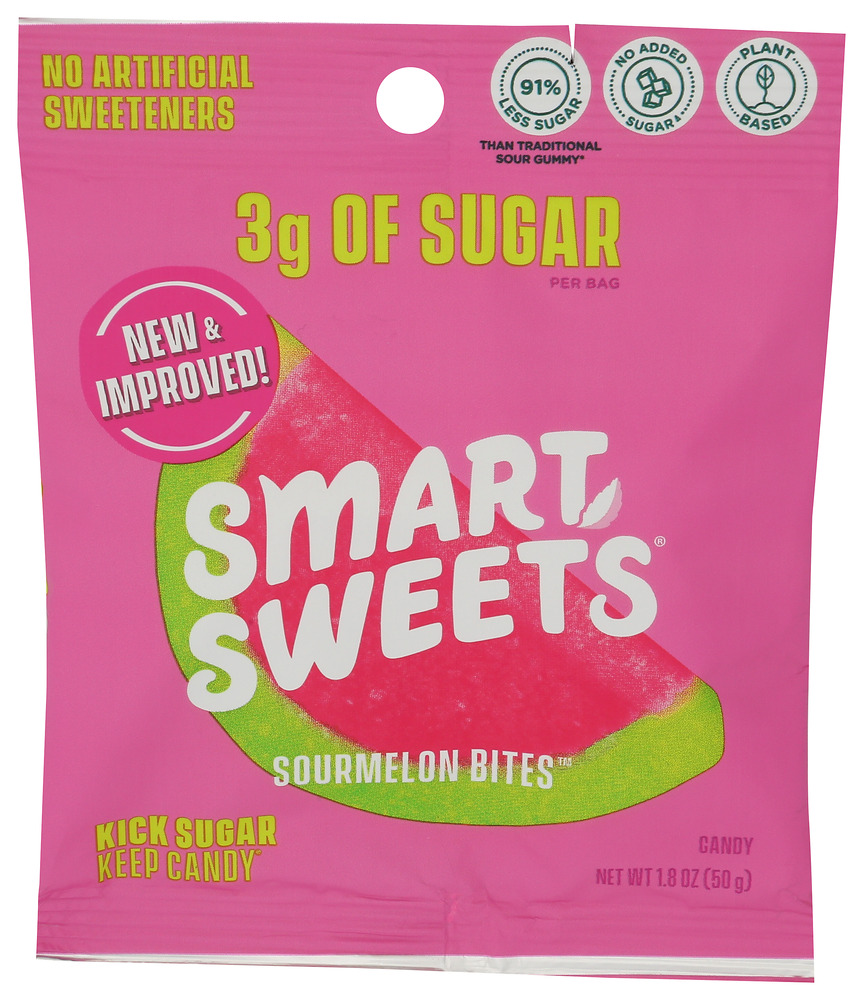SmartSweets Candy Gummy Sour Melon