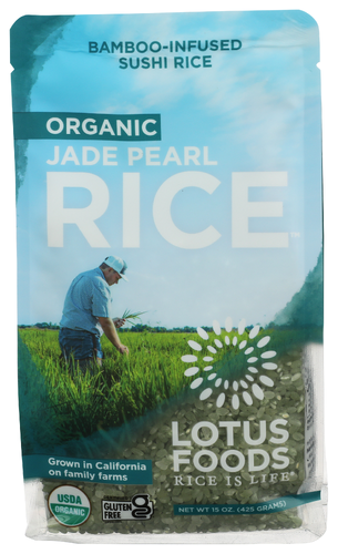 Lotus Foods Rice Jade Pearl Organic Gluten Free