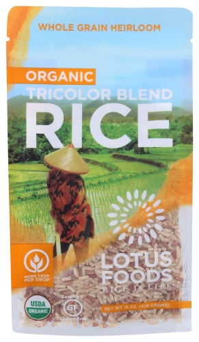 Lotus Foods Rcie Tricolor Organic
