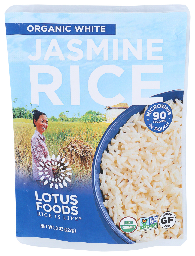 Lotus Foods Rice Jasmine White Organic