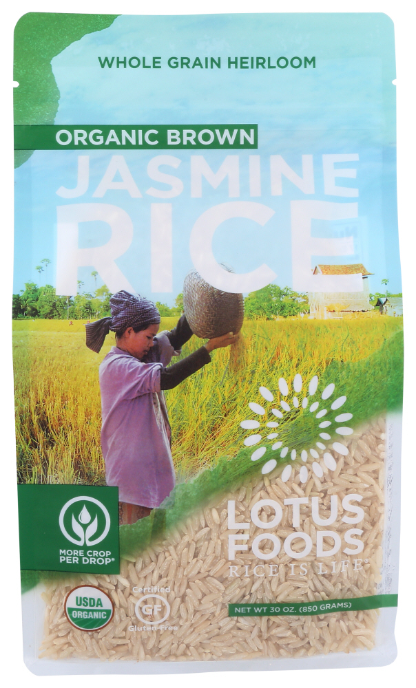 Lotus Foods Rice Brown Jsmin Organic