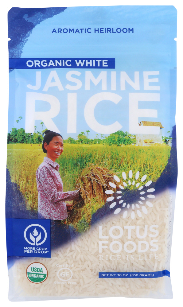 Lotus Foods Rice White Jasmine Organic