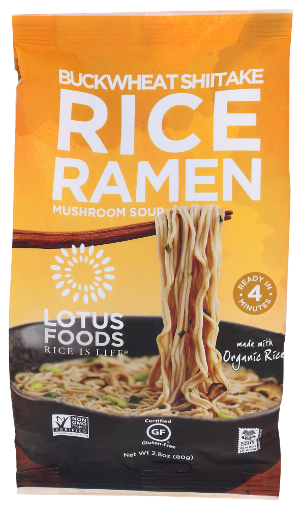 Lotus Foods Ramen Bkwht Mushroom Brown Rice, 2.8 oz