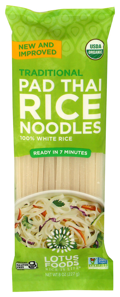 Lotus Foods Pad Thai Ndls Organic Trditnl