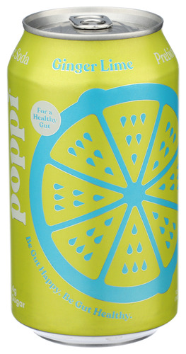 Poppi Drink Prebtc Lime Ginger