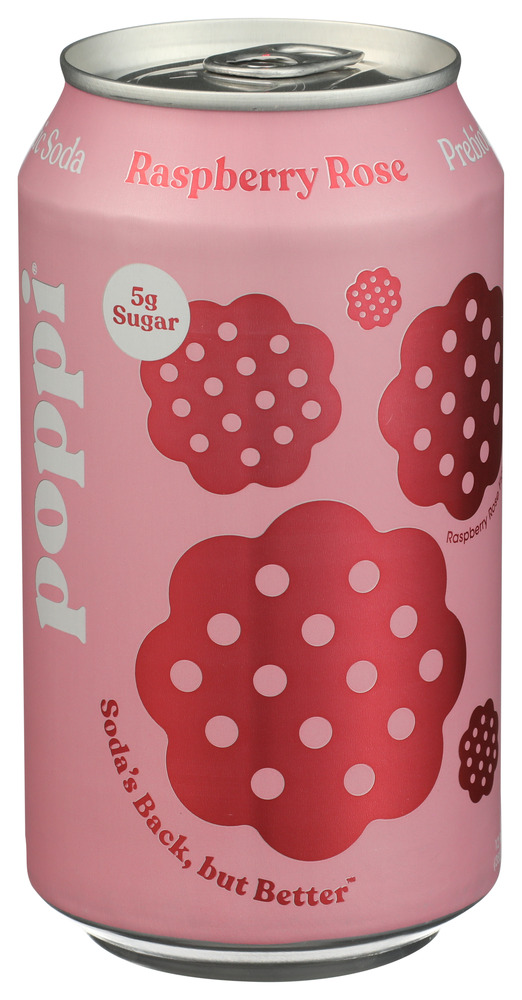 Poppi Drink Prebiotc Raspbrry