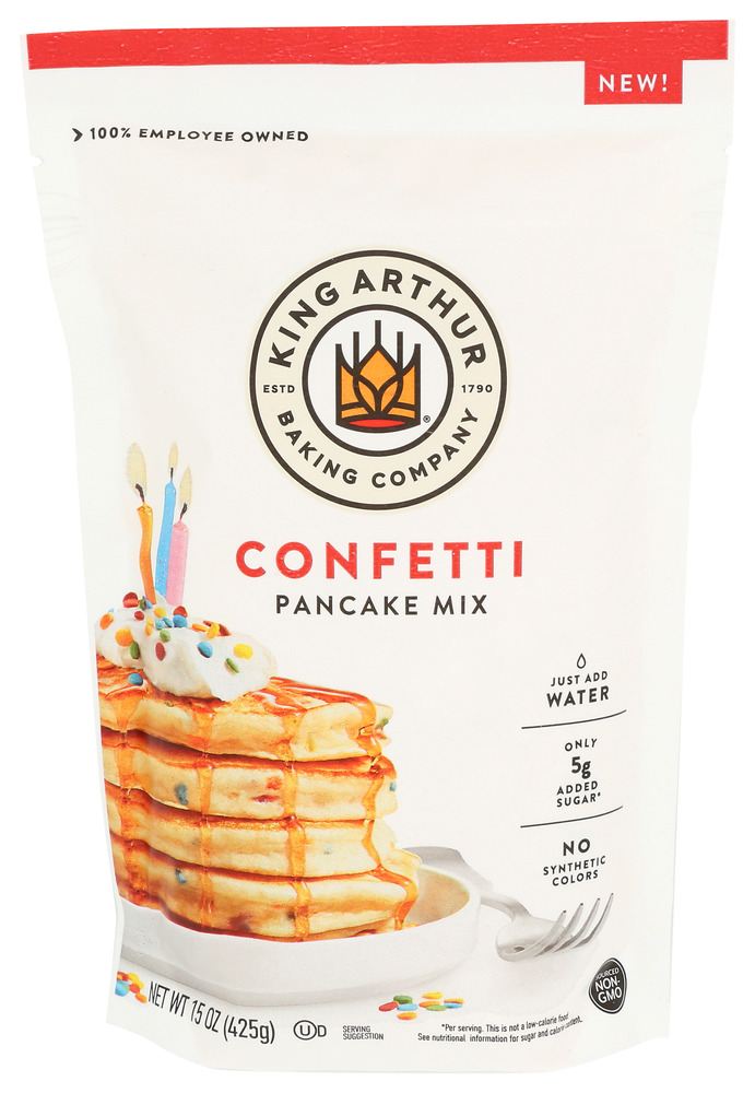 King Arthur Baking Pancake Mix Confetti