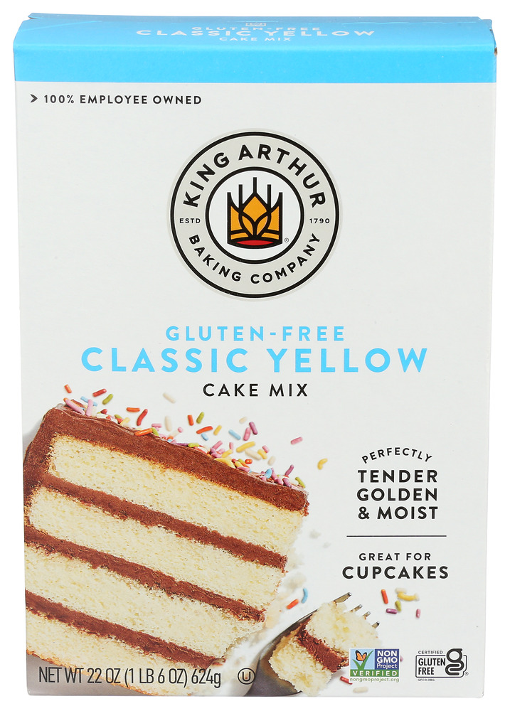 King Arthur Baking Mix Cake Yellow Gluten Free